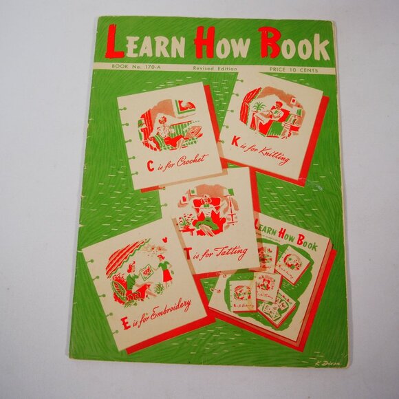 Crafting Cross-Stitch Needlework Sewing Booklet Lot Of 7 Vintage 1950s-1990s - Picture 2 of 13